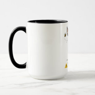 Beware Of The Mule Funny Donkey Warning Design Mug