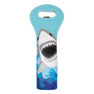 Beware of the Shark - Party on a Boat Wine Bag