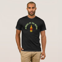 Beware of The Worm Tequila Bottle T-shirt