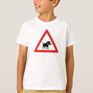 Beware of Warthogs, Traffic Sign, South Africa T-Shirt