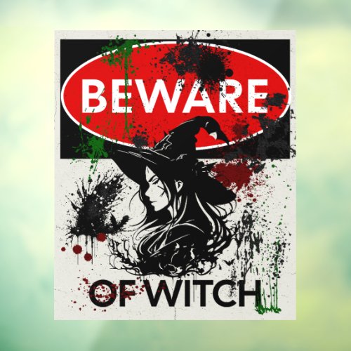  Beware of Witch Sign