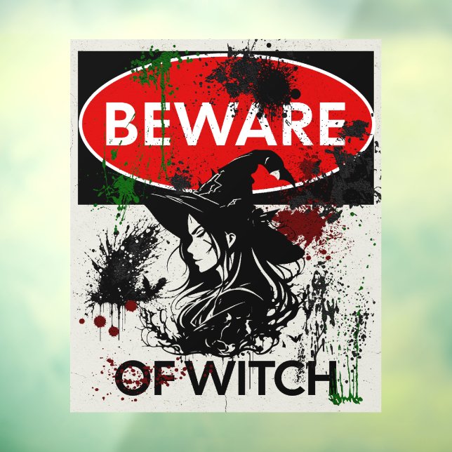  Beware of Witch Sign (Sheet 3)