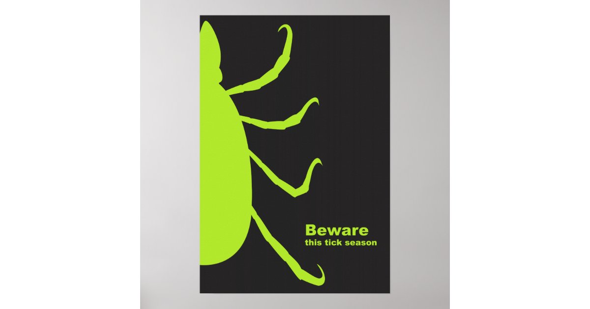 Beware poster | Zazzle