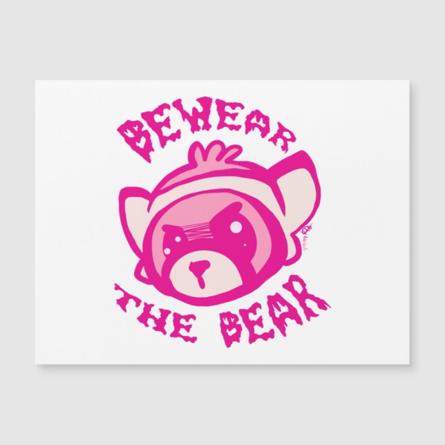BEWARE THE BEAR Pullover (Front)