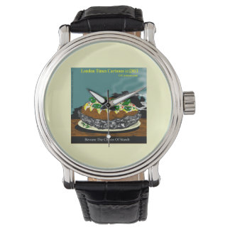 Beware The Chives Of Starch Funny Unisex Watch