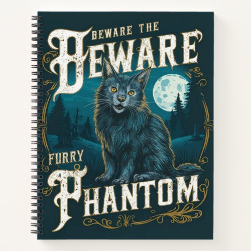 Beware the Furry Ghost A Halloween Tale Notebook