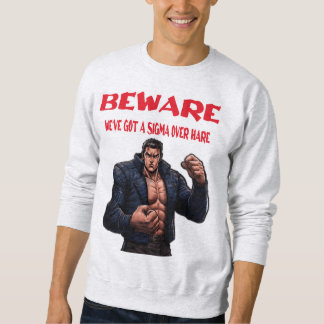 Beware, We've Got A sigma Over Sweatshirt