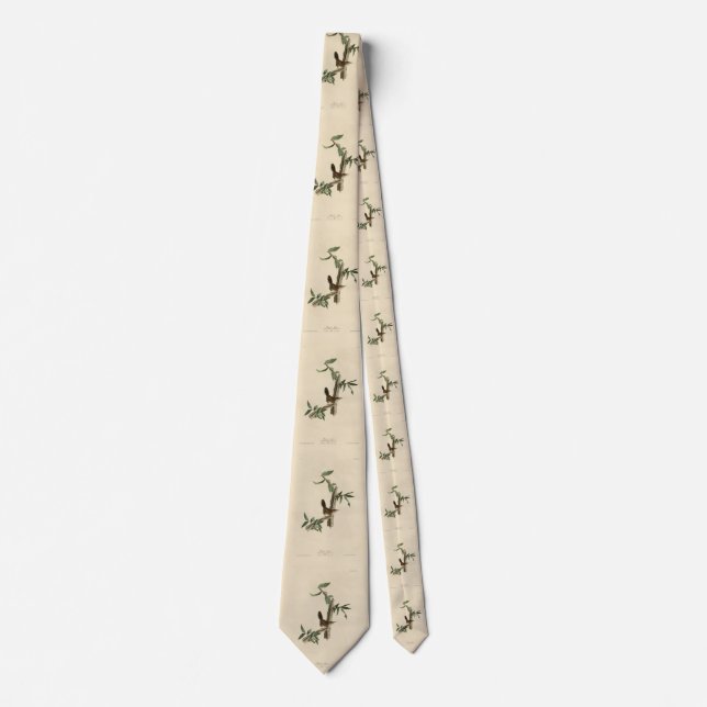 Bewick's Wren from Audubon's Birds of America Neck Tie (Front)