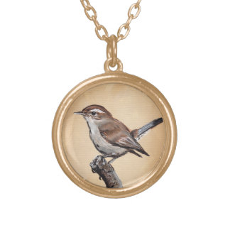 Bewick's Wren Necklace