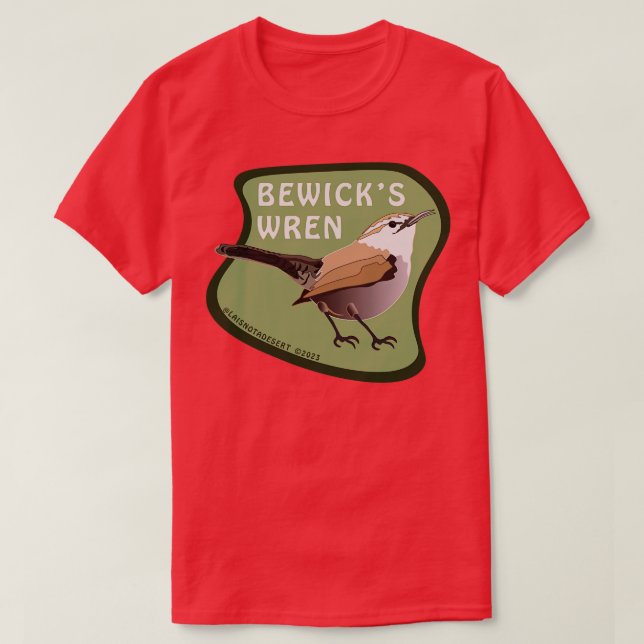 Bewicks Wren TShirt (Design Front)
