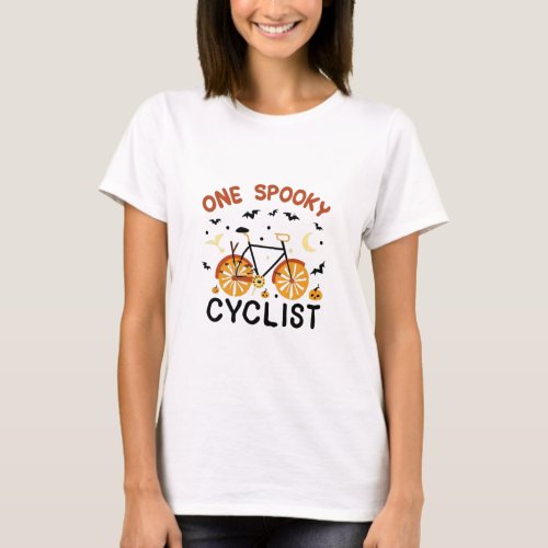     Bewitched Bicycle Rider Design T_Shirt
