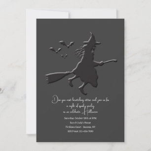 Bewitched Halloween Party Invitation