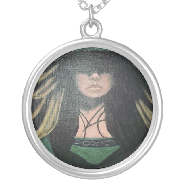 Bewitched Silver Plated Necklace (Front)