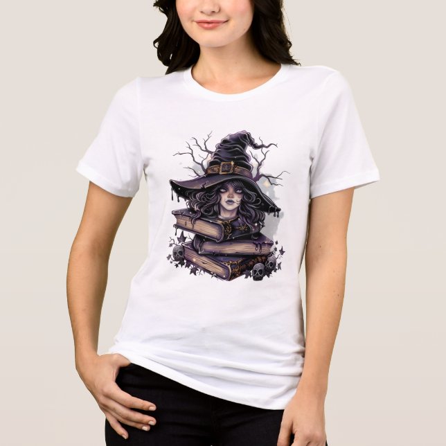 Bewitching Art and Apparel Tri-Blend Shirt (Front)