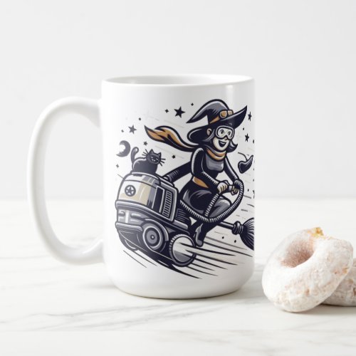 Bewitching Boost A High_Speed Halloween Haunt Coffee Mug