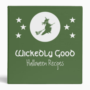 Bewitching Halloween Binder (1.5 inch), Green