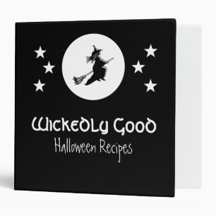 Bewitching Halloween Binder (2 inch), Black