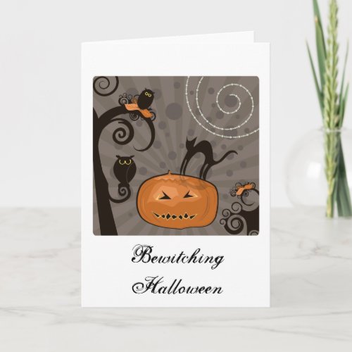 Bewitching Halloween Card