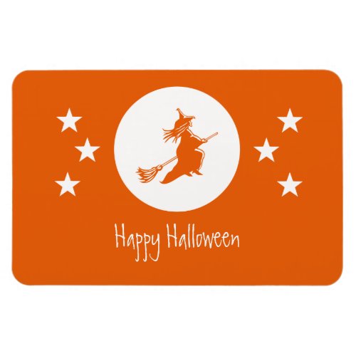 Bewitching Halloween Flexi Magnet Orange Magnet