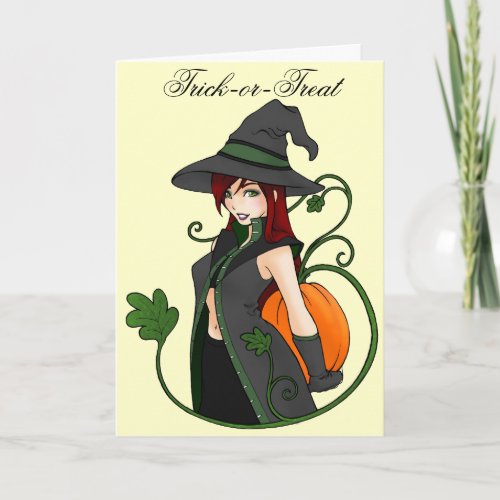 Bewitching Halloween Greeting Card