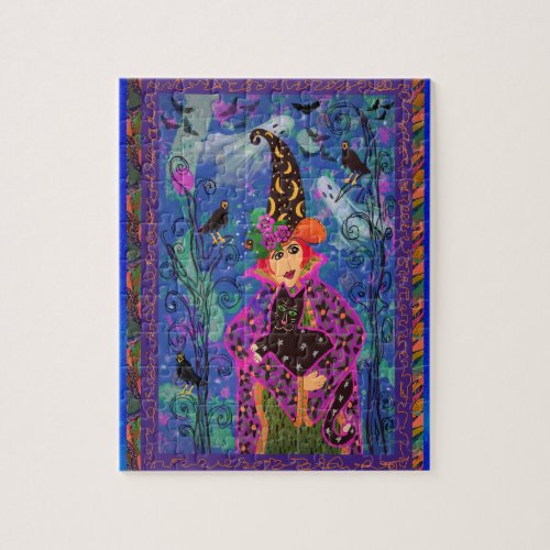 Bewitching Halloween Night 110 piece Jigsaw Puzzle