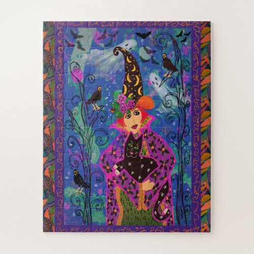 Bewitching Halloween Night  Jigsaw Puzzle