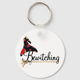 Bewitching Halloween Tshirts and Gifts Keychain