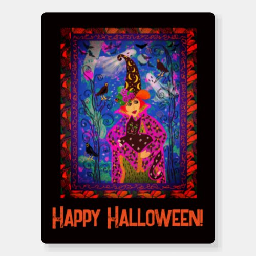 Bewitching Spooky Happy Halloween  Door Sign
