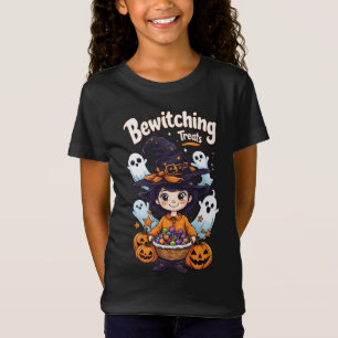 Bewitching Treats:A Sweet and Spooky Halloween T-Shirt