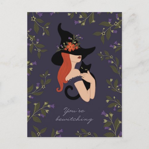 Bewitching Witch Card