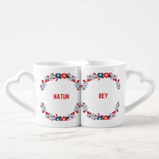 Bey and Hatun Lovers mug  (Front Nesting)