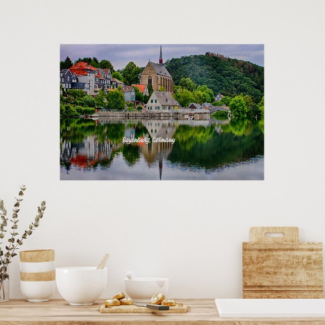 Beyenburg, Germany scenic photograph Poster (Kitchen)