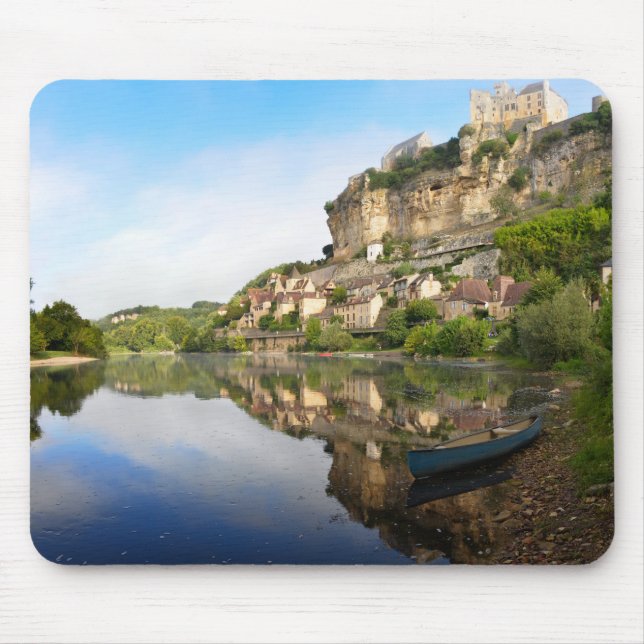 Beynac-et-Cazenac and Dordogne river mousepad (Front)