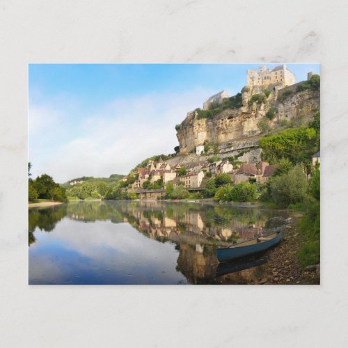 Beynac_et_Cazenac and Dordogne river postcard