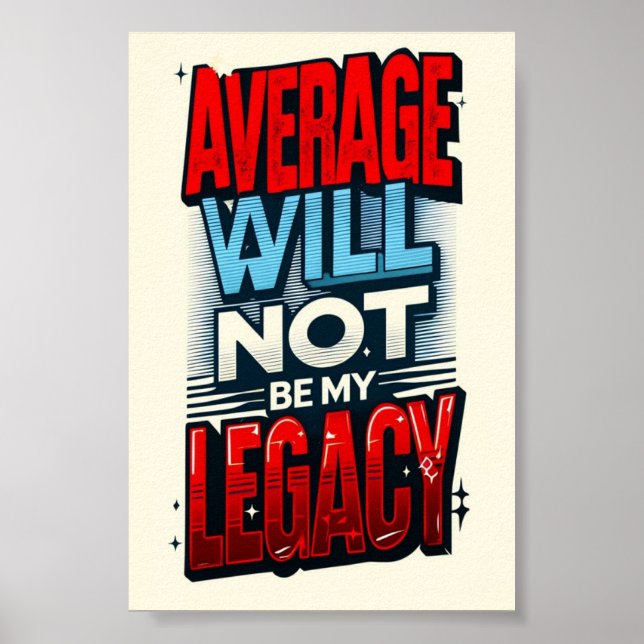 Beyond Average Poster (Front)
