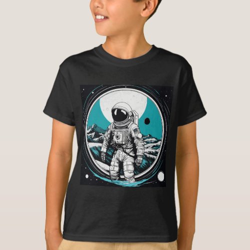 Beyond Boundaries Astronauts Solitude T_Shirt