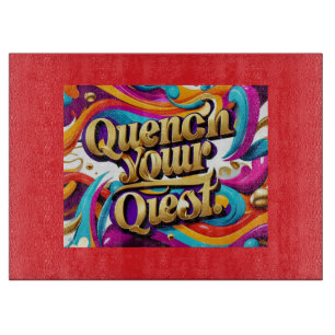 "Beyond Boundaries" Cutting Board