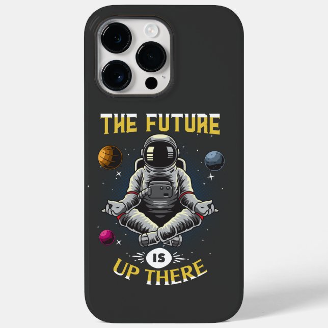 Beyond Boundaries: Future is Up There - Astronaut Case-Mate iPhone Case (Back)