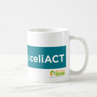 Beyond Celiac #itstimetoCeliACT Mug