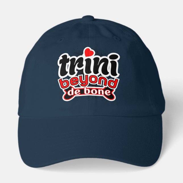 Beyond De Bone Extreme Trini Pride Statement Hat (Front)