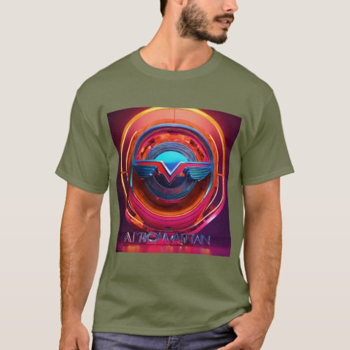 Beyond Dimensions Abstract 3D Album Art T_Shirt