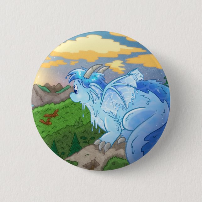 Beyond Earth Dragon Mountain Button (Front)