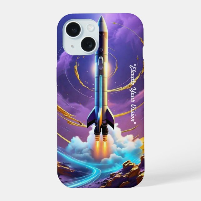 "Beyond Earth's Skies" Iphone Case (Back)