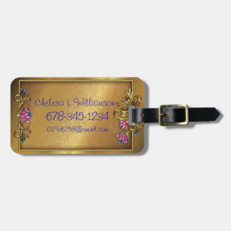 Beyond Elegance Custom Luggage Tag
