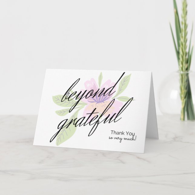 beyond grateful card (Front)