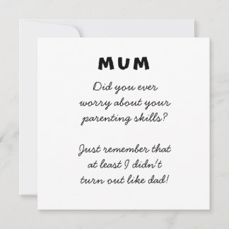 Beyond Grateful Editable Folded Greeting Card mum