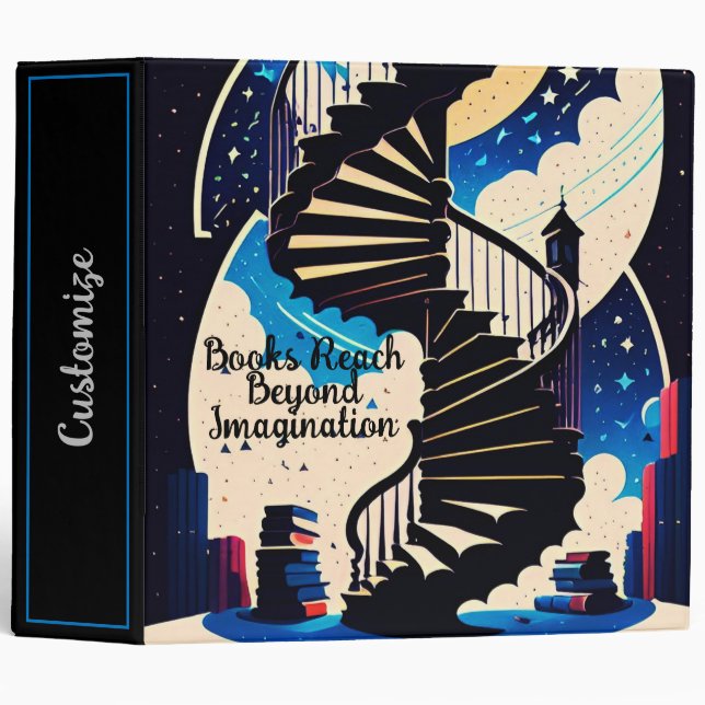 Beyond Imagination 3 Ring Binder (Front/Spine)