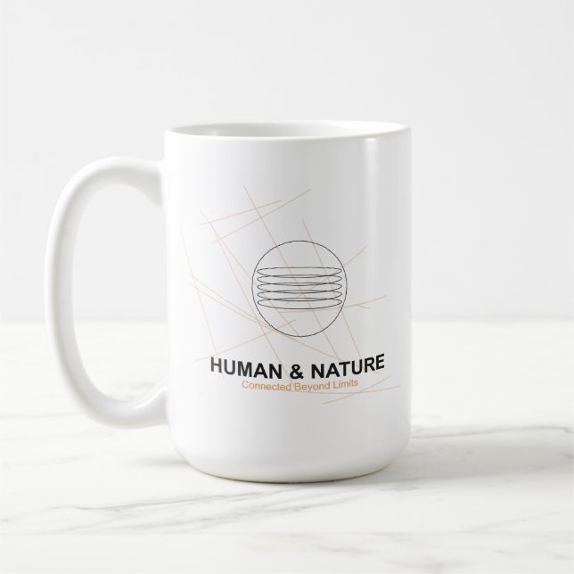Beyond Limits – Human, Urban & Nature Connected Coffee Mug (Left)