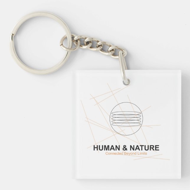 Beyond Limits – Human, Urban & Nature Connected Keychain (Front)