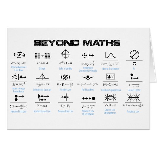 Beyond Maths Cards (Front Horizontal)